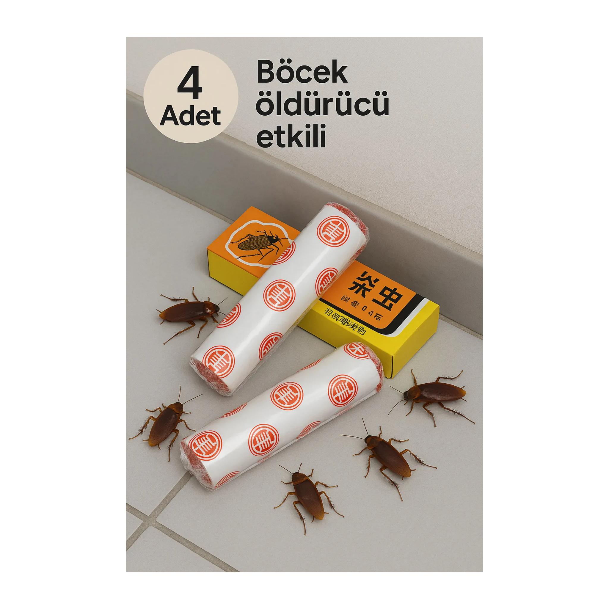 4 Adet Haşere Tebeşiri Böcek Önleyici Tebeşir Etkili Hamam Böceği Ve Karınca Kovucu (892)