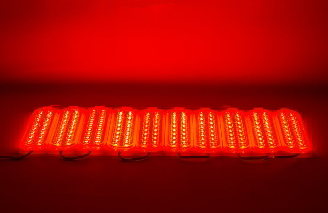  12 Volt 3.6 Watt Kırmızı Flaşlı Yanıp Sönen 2835 Modül Led