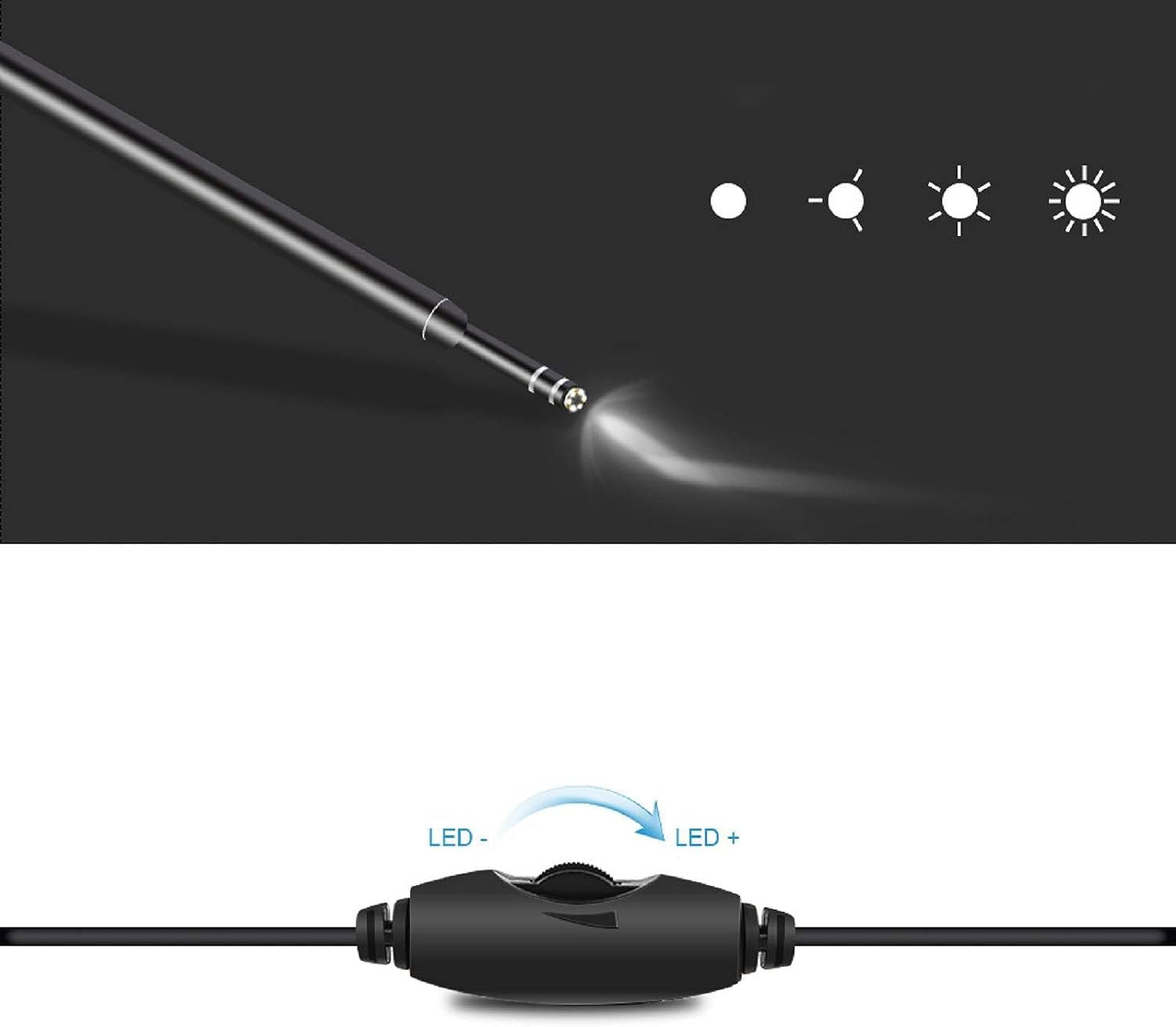 Sunup USB Kulak Muayene Endoskop Kamera