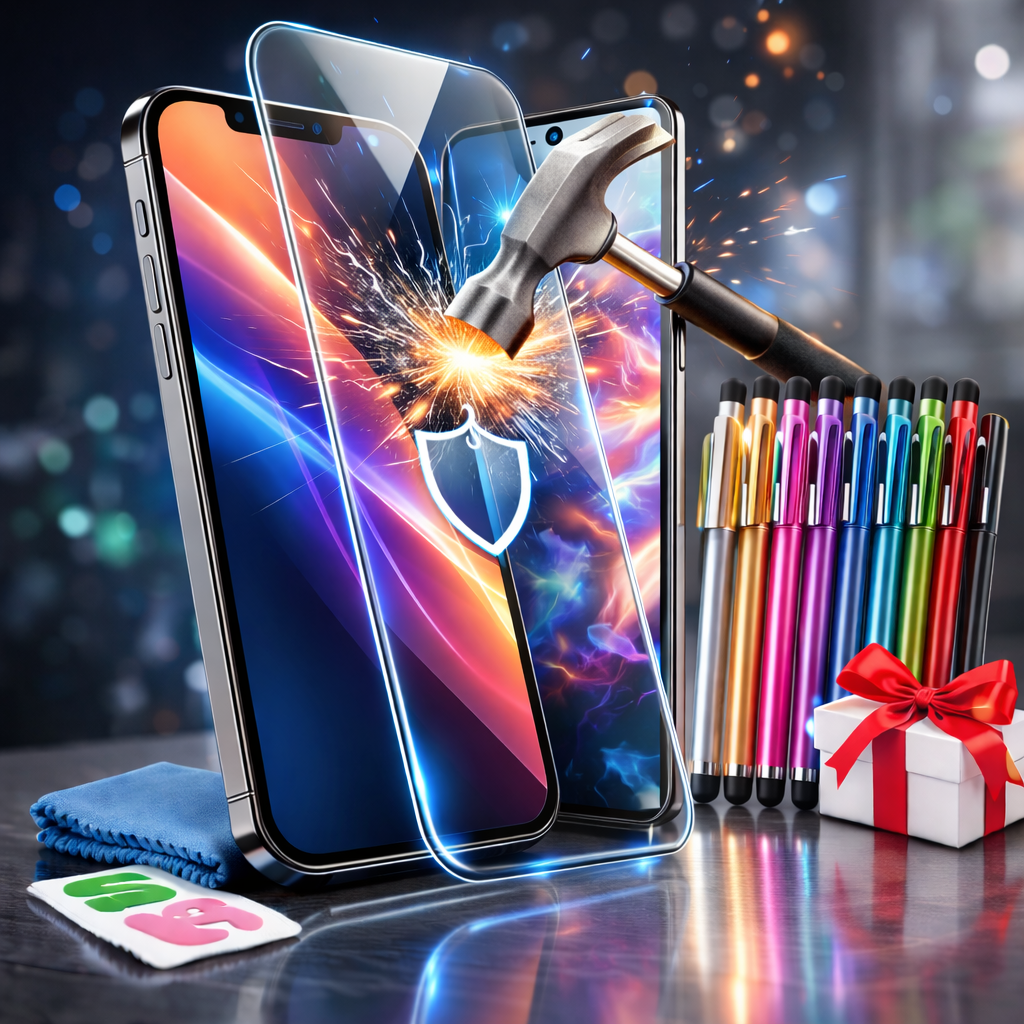 Xiaomi Redmi Note 12 4G Kırılmaz Cam Ekran Koruyucu + Stylus Kalem Seti (892)