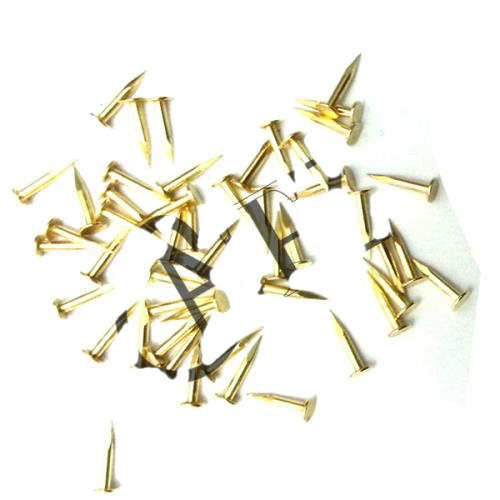 Klips, Menteşe, Ayağı Çivisi 7Mm Çelik - Sarı 10Gr (8585)